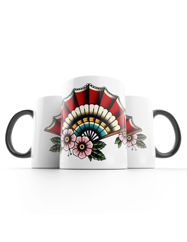 Taza Abanico