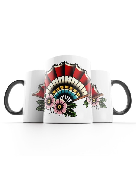 Taza Abanico