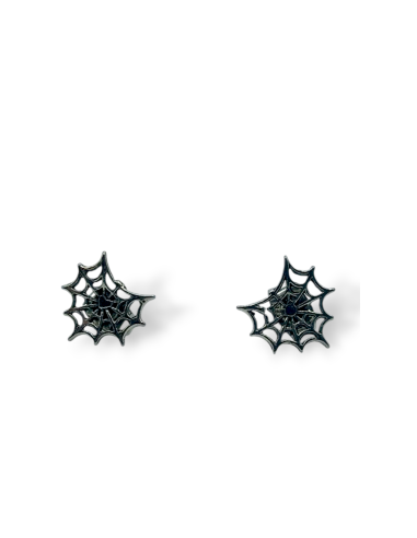 Pendiente Inox Telaraña