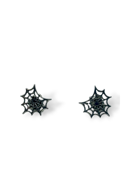 Pendiente Inox Telaraña